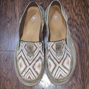 Ariat Women’s Tan Aztec Cruiser Slip On Shoe
